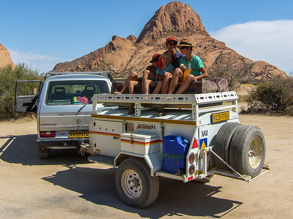 Anhänger zweckentfremdet