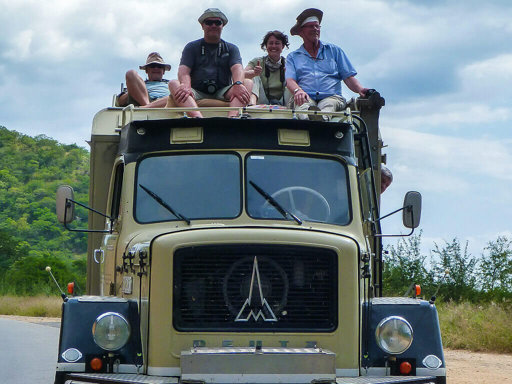 Der beliebteste Sitzplatz auf dem Magirus Deutz